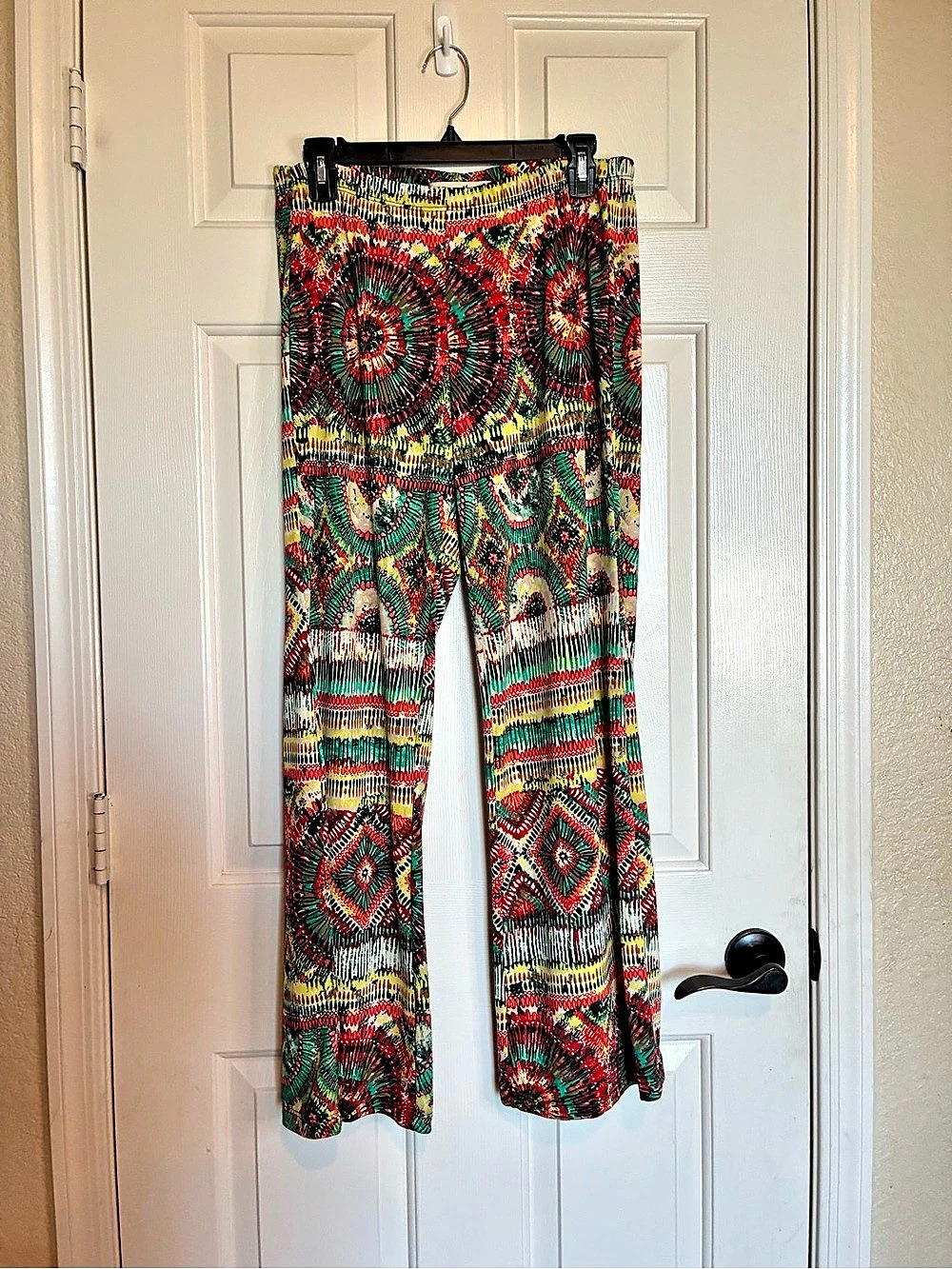 Printed Wide Leg Pants XL Like New